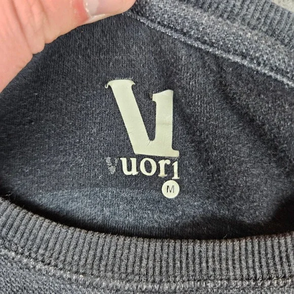 Vuori M Jeffreys Pullover Crew Neck Long Sleeve Pocket Men's V218 Preppy Casual - Picture 6 of 10